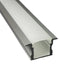 2M Low Spotting Deep Recessed Aluminium Channel for LED Strip Lights
