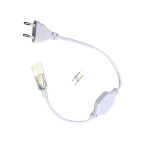 220v 2 Wire Flat Led Rope Light Power Cable