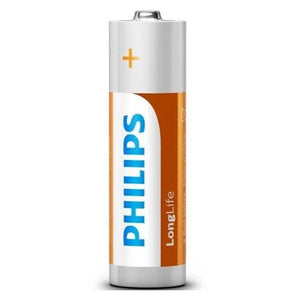 PHILIPS LONGLIFE ZINC AA BATTERIES 1.5V 1 PACK