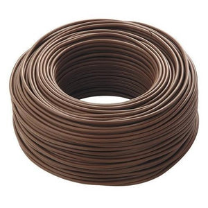 1.5mm General Purpose House Wire Brown - 100m Roll