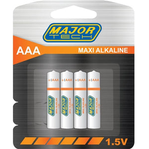 1.5V Maxi Alkaline AAA  Battery 4 Pack