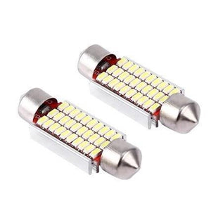 2pcs 12v Festoon 30 x 3014 Led Bulb 6000k NA-85-39