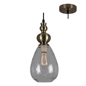 Victoria pendant clear E27 40W P915CL Eurolux