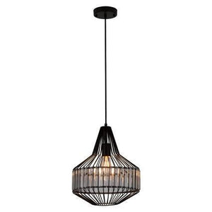 Loren Pendant 320mm Black P957