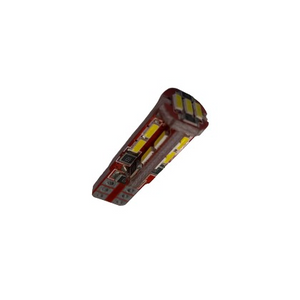 12v T10 19 Led Park Light Red Body 6000k Bing Light