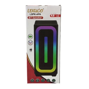 Lexuco 4 inch Bluetooth Speaker with RGB Light - LSPK-APA
