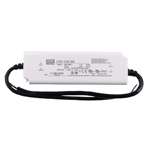 24v 6.3a 150w Waterproof Power Supply Ip67 LPV-150-24 Mean Well