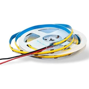 24v 8mm 320 LED COB Strip Light IP20 10m Roll 3000k