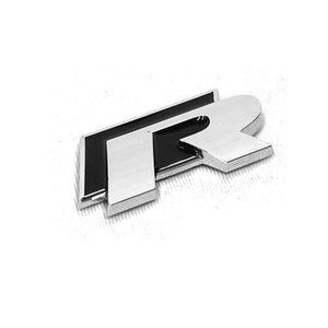 Chrome Metal Car R-line Badge Logo
