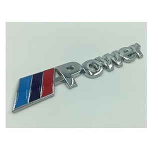 Grill Emblem M Power (Silver)