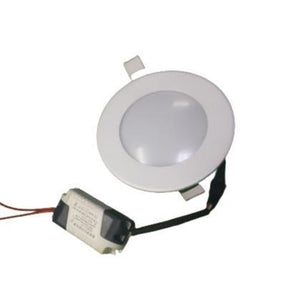 6W Recessed Panel Light Tri-Colour Round Bing Light