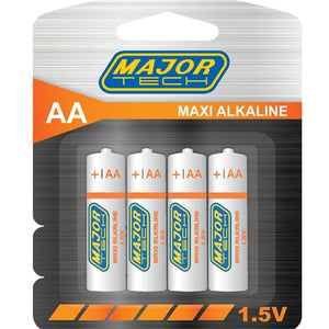 1.5V Maxi Alkaline AA Battery 4 Pack