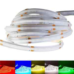 12v 10mm 486 LED Halo COB Strip Light IP20 5m Roll RGB Bing Light