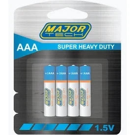 1.5V Super Heavy Duty AAA Battery 4 Pack