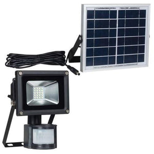 10w Solar Flood Light With Sensor FL076