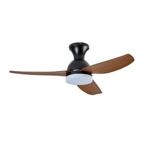 25w 3 Blade LED Ceiling Fan Black CCT - FCF099