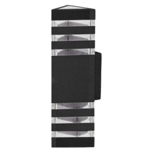 E27 Wall Lamp Double Black 8400/2