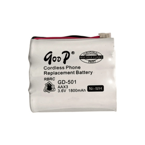 3.6v 1800mAh Cordless Phone Replacement Battery GD-501