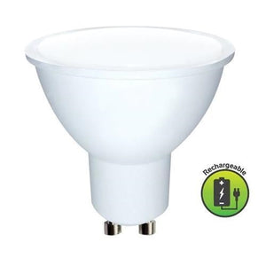 GU10 5W LED Emergency Rechargeable Downlight 3000k - Bulb 282