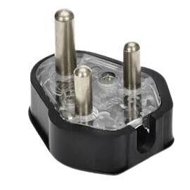 Rubber Plug Top 16a Black M-10c each