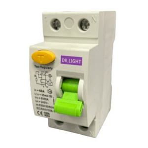 Earth Leakage 2 Pole 63A Dr Light