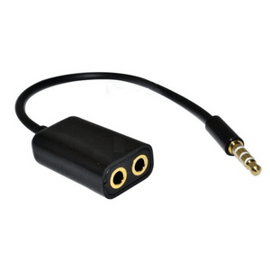 3.5mm 1 to 2 Audio Extension Cable