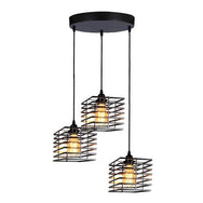 3x Multi Level Steel Ceiling Pendant - DRSPE100