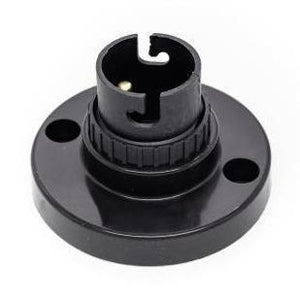 B22 Holder Base Black