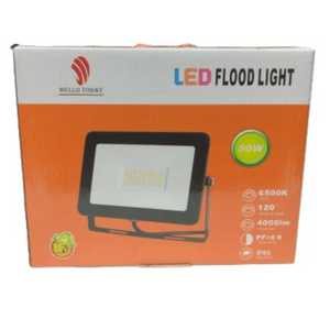 50W Driverless LED Flood Light 6500K -  HT
