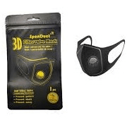Sponduct 3D Face Mask With Valve