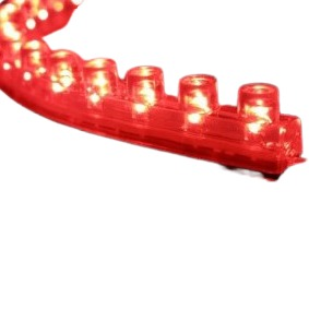 12v 96 LED Single-Color LED Strip Light IP65 1m Red