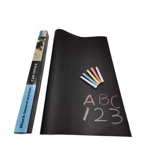 Chalk Board Sticker 45cm x 2M with 5 Piece Chalk Set