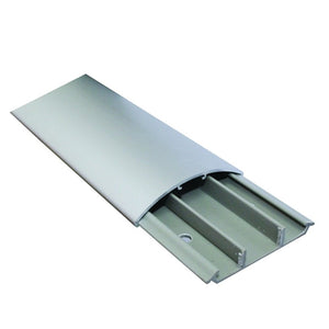 50mm Half Round Trunking Grey 1m