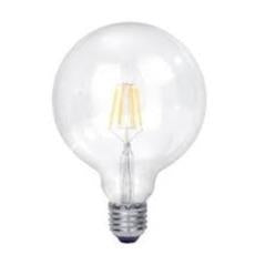 E27 6W G125 LED Filament bulb 6500k