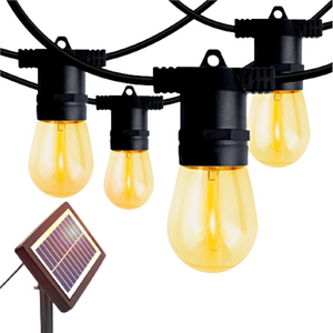 10m Solar Decor String Light with Bulbs & Solar Panel