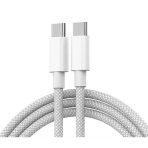 1m Type-C to Type-C Fast Charging Braided Cable CA-1018