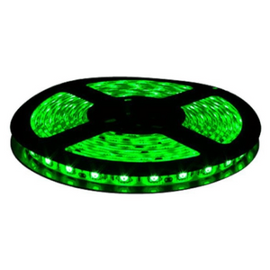 12v 10mm 5050 60 LED Nova 65 Strip Light IP65 5m Roll Green Bing Light