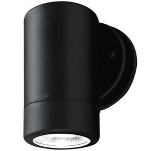 GU10 Outdoor Down Facing Wall Light PVC Black L331Bright Star