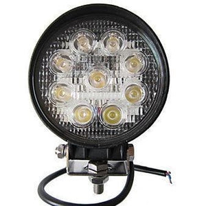 12v  27w Round Led  Car Spotlight 6000k IP67 27WR