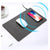 Wireless Cellphone Charging Mouse Pad Q-T138