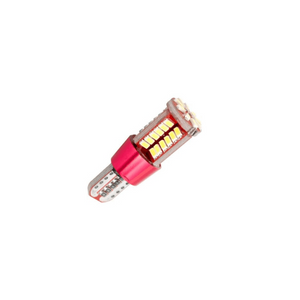 12v T10 57 Led Hi Power Park Light Red Body 6000k Bing Light