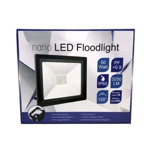 50w Nano Led Flood Light 6000k Pioled