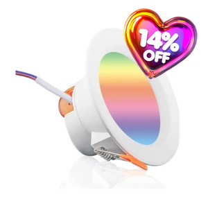 10w RGB+CCT Recessed Smart Led Panel Light Round FO-Z1120