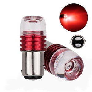 2pcs 12v 1157 Brake Light Led Bulb Red