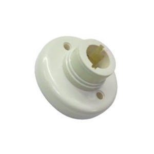 B22 Lamp Holder White