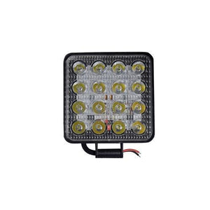 12V 48W Square Led Car Spotlight 6000k IP67 SK-F48W 20mm