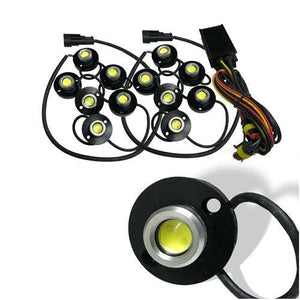 12v 6w x 12 Led Daytime Running Light Kit 6000k