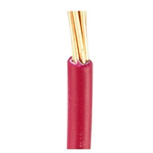 4mm General Purpose House Wire Red - 1m Length