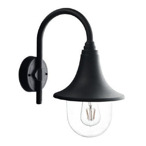 E27 18w Outdoor Wall Lantern black L333 Bright Star