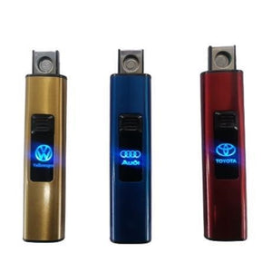 USB Rechargeable Car Logo Lighter